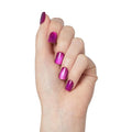 Magnetic Berry Short Size Oval Shape Press On - (Smart Chip Not Included)